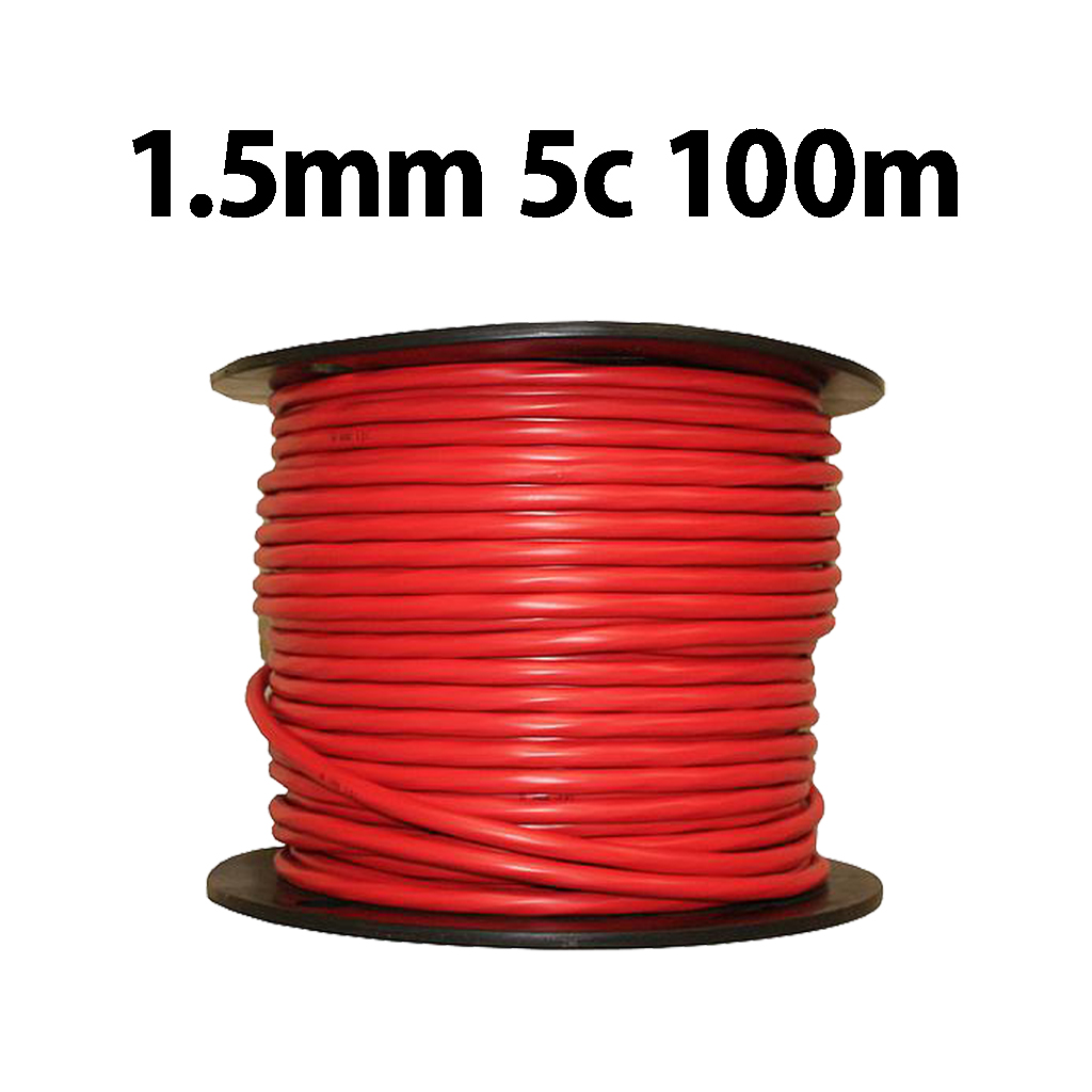Wire Multicore 1.5mm 5C 100m