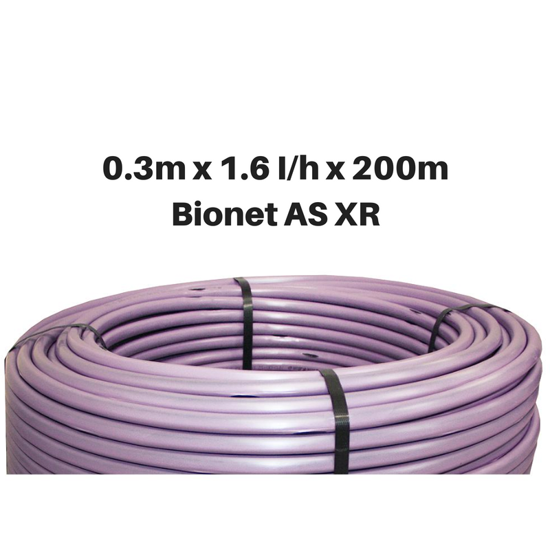 Netafim Bionet AS XR 1.6lhr 0.3m 200m Purple