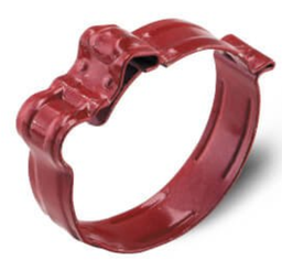 Hippo Clamp 25mm LDPE 27-28mm RED 101HIP27
