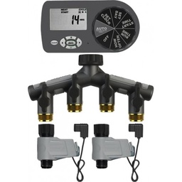 Orbit Automatic Yard Watering System Timer With 2 Valves