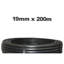[100028] Poly Pipe 19mm x 200m LD